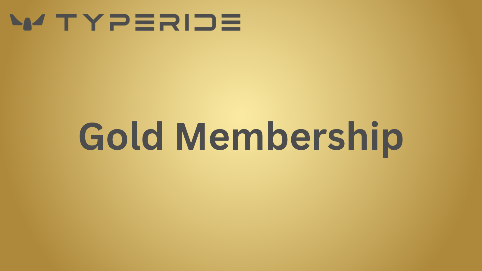 Gold Membership